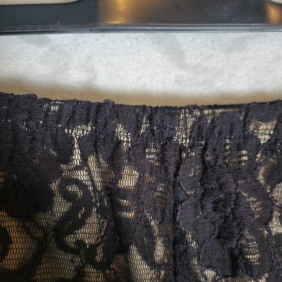 Y2K Black Lace Whimsigoth Maxi Skirt Medium - Picture 8 of 10